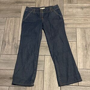 Michael Kors Dark Blue Flare Jeans
